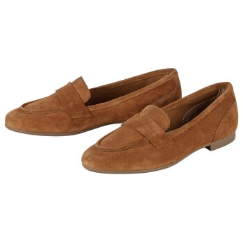 esmara® Damen Mokassins, 36, braun - B-Ware sehr gut