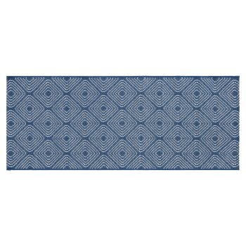 LIVARNO home Outdoorteppich, B 80 x L 200 cm (blau) - B-Ware neuwertig