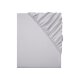 LIVARNO home Satin-Spannbettlaken, 140-160 x 200 cm (hellgrau) - B-Ware neuwertig