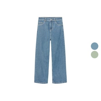 pepperts!® Kinder Mädchen Jeans, Wide Leg, hohe...