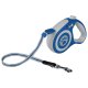ZOOFARI® Ausziehleine, 5 m, mit Rückzugmechanismus (groß hellgrau, blau) - B-Ware sehr gut