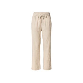 esmara® Damen Leinenhose, hohe Leibhöhe - B-Ware