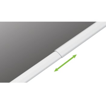 LIVARNO home Fenster-Insektenschutz, teleskopierbar, 120 x 140 cm (weiß) - B-Ware Transportschaden Kosmetisch