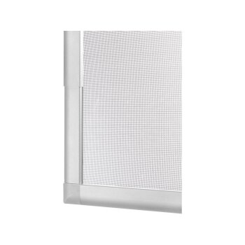 LIVARNO home Fenster-Insektenschutz, teleskopierbar, 120 x 140 cm (weiß) - B-Ware Transportschaden Kosmetisch