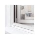 LIVARNO home Fenster-Insektenschutz, teleskopierbar, 120 x 140 cm (weiß) - B-Ware Transportschaden Kosmetisch