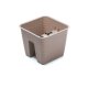 Prosperplast Geländertopf »Ratolla Railing«, im praktischen 2er Set, in Rattanoptik (quadratisch, mocca, 272x272x225 mm) - B-Ware sonstiges