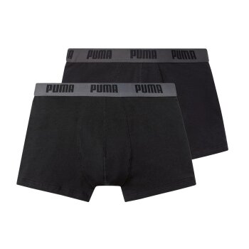 Puma Boxershorts Herren, 2 Stück, Slim Fit (schwarz,...