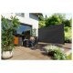 LIVARNO home Seitenmarkise, 350 x 200 cm, schwarz - B-Ware neuwertig