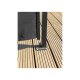 LIVARNO home Seitenmarkise, 350 x 200 cm, schwarz - B-Ware neuwertig