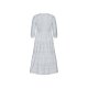 esmara® Damen Kleid, in modischer Midi-Länge (weiß, 38) - B-Ware neuwertig