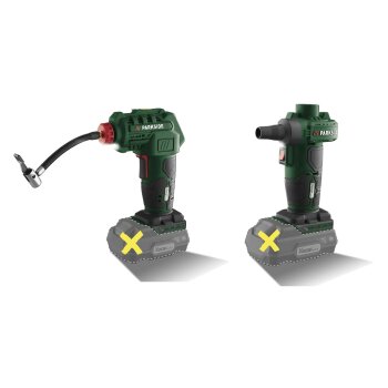 PARKSIDE® Tragbare Aufpump-Geräte, ohne Akku und...