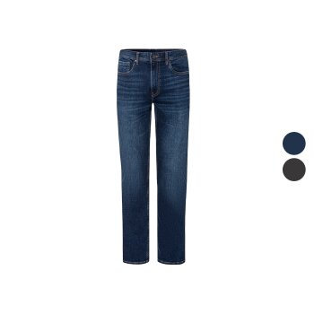LIVERGY® Herren Jeans, Straight Fit, mit normaler...