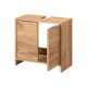 LIVARNO home Waschbeckenunterschrank Verona, in Eiche Wotan - B-Ware sehr gut