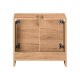 LIVARNO home Waschbeckenunterschrank Verona, in Eiche Wotan - B-Ware sehr gut