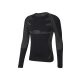 CRIVIT Herren Funktionsunterhemd, langarm, seamless (schwarz/grau, L(52/54)) - B-Ware neuwertig