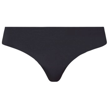 esmara® Damen Strings, 5 Stück, ohne störende Nähte (schwarz, XS (32/34)) - B-Ware neuwertig