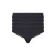 esmara® Damen Strings, 5 Stück, ohne störende Nähte (schwarz, XS (32/34)) - B-Ware neuwertig