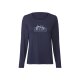 esmara® Damen Pyjama, Gr. L, marine/hellblau - B-Ware neuwertig