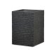 Scheurich Hochgefäß »Muretto«, Kunststoff, quadratisch (Stony Black, Höhe 54 cm) - B-Ware neuwertig