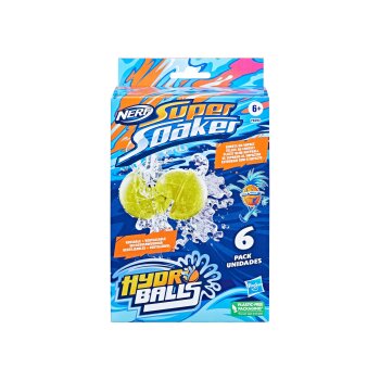 Nerf Super Soaker Hydro Balls, Wasserbomben, 6er-Pack,...