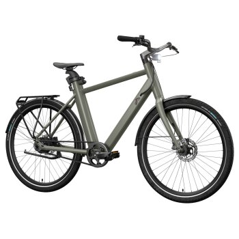 CRIVIT Urban E-Bike X.2, 27,5", olivgrün - B-Ware neuwertig