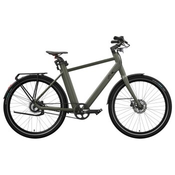 CRIVIT Urban E-Bike X.2, 27,5", olivgrün - B-Ware neuwertig