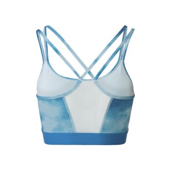 CRIVIT Damen Sport-Bustier, Light Level, kühlend (blau, L(44/46)) - B-Ware neuwertig