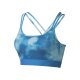 CRIVIT Damen Sport-Bustier, Light Level, kühlend (blau, L(44/46)) - B-Ware neuwertig