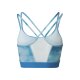 CRIVIT Damen Sport-Bustier, Light Level, kühlend (blau, L(44/46)) - B-Ware neuwertig
