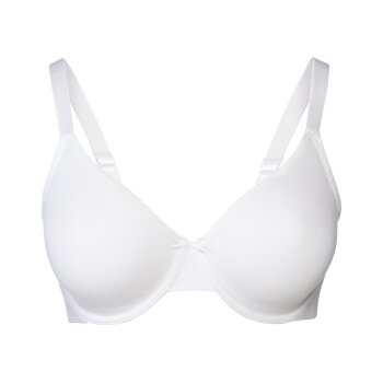 esmara® Damen Bügel-BHs, 2 Stück, mit gemouldeten Cups (hellgrau/weiß, 85D) - B-Ware neuwertig