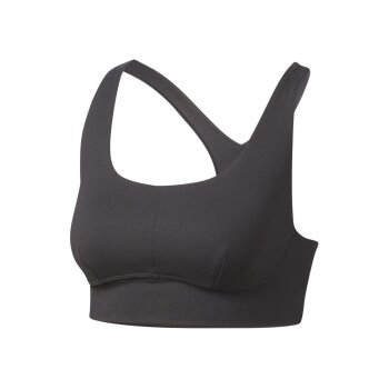 CRIVIT Damen Sportbustier, Medium-Level, mit dynamischer Kühltechnologie (schwarz, M(40/42)) - B-Ware neuwertig