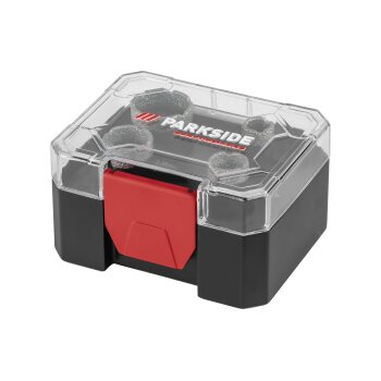 PARKSIDE PERFORMANCE® Diamant-Bohrkronen / Diamant-Bohrkrone, mit Aufbewahrungskoffer - B-Ware