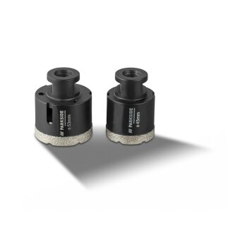 PARKSIDE PERFORMANCE® Diamant-Bohrkronen / Diamant-Bohrkrone, mit Aufbewahrungskoffer - B-Ware
