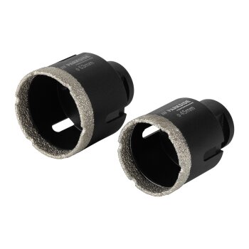 PARKSIDE PERFORMANCE® Diamant-Bohrkronen / Diamant-Bohrkrone, mit Aufbewahrungskoffer - B-Ware