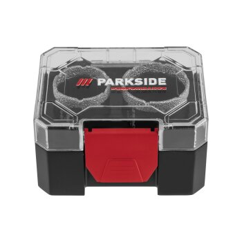 PARKSIDE PERFORMANCE® Diamant-Bohrkronen / Diamant-Bohrkrone, mit Aufbewahrungskoffer - B-Ware
