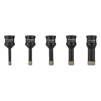 PARKSIDE PERFORMANCE® Diamant-Bohrkronen / Diamant-Bohrkrone, mit Aufbewahrungskoffer - B-Ware