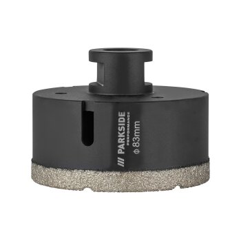 PARKSIDE PERFORMANCE® Diamant-Bohrkronen / Diamant-Bohrkrone, mit Aufbewahrungskoffer - B-Ware