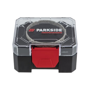 PARKSIDE PERFORMANCE® Diamant-Bohrkronen / Diamant-Bohrkrone, mit Aufbewahrungskoffer - B-Ware