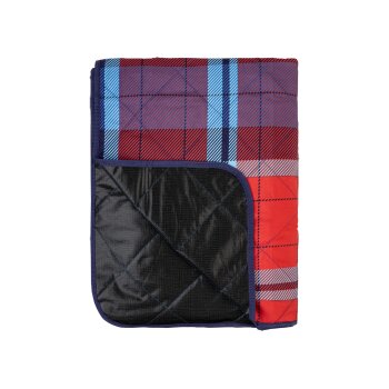 LIVARNO home Picknickdecke, 127 x 168 cm (Karo rot/blau) - B-Ware neuwertig