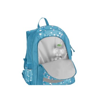 TOPMOVE® Schulrucksack, mit höhenverstellbarem Tragesystem (Türkis) - B-Ware sehr gut