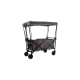 greemotion Bollerwagen mit Dach, schwarz/grau - B-Ware sehr gut
