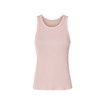 esmara® Damen Pyjama, kurz, in modischer Ripp-Qualität (hellrosa, S (36/38)) - B-Ware neuwertig