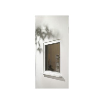 LIVARNO home Alu-Insektenschutz-Fenster ultraflach, 130 x 150 cm - B-Ware