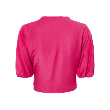 esmara® Damen Wickelbluse mit Bindeband in der Taille (pink, 34) - B-Ware neuwertig