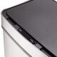 Ribelli Sensor Mülleimer, 4 Fächer, 72 L, silber - B-Ware gut