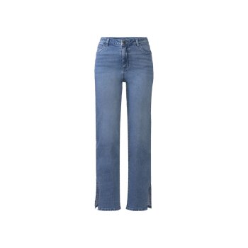 esmara® Damen Jeans, Skinny Fit, mit hoher Leibhöhe (mid blue denim, 42) - B-Ware neuwertig