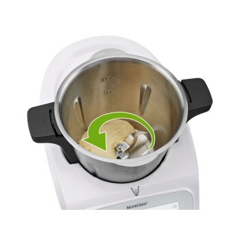 SILVERCREST® KITCHEN TOOLS Monsieur Cuisine Connect SKMC 1200 - B-Ware gebraucht
