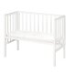 roba safe asleep® Beistellbett, 2in1 mit Barriere, holz/weiß - B-Ware neuwertig