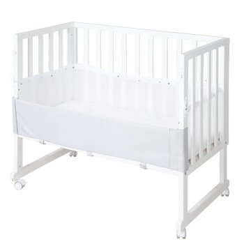 roba safe asleep Stuben- & Beistellbett, 3in1 mit Barriere, 45 x 90 cm, weiß - B-Ware sehr gut