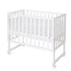 roba safe asleep Stuben- & Beistellbett, 3in1 mit Barriere, 45 x 90 cm, weiß - B-Ware sehr gut